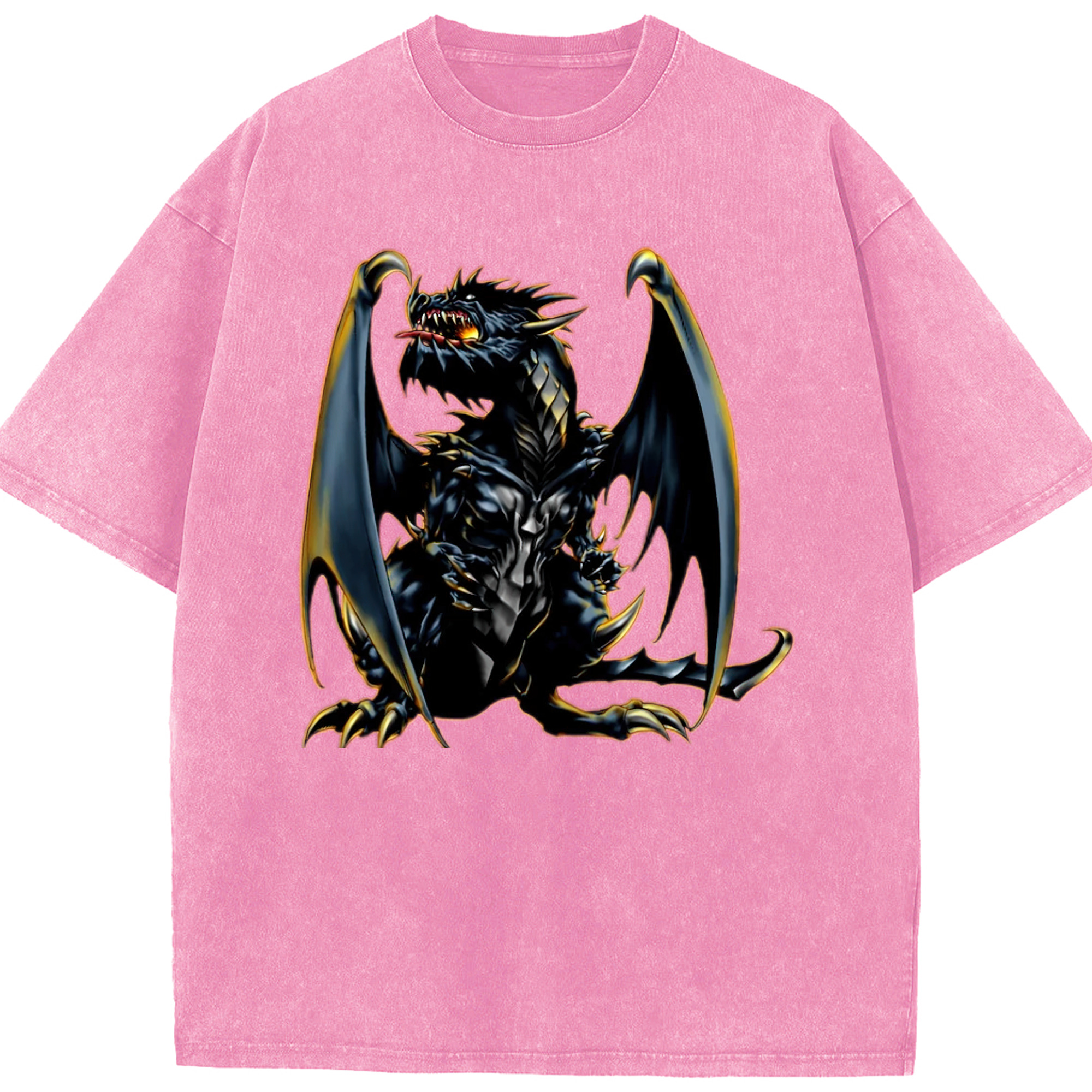 （画像用） 遊☆戯☆王 Yu-Gi-Oh! 綿100% ヴィンテージ風 半袖Tシャツ（フロントプリント）